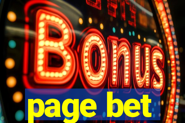 page bet